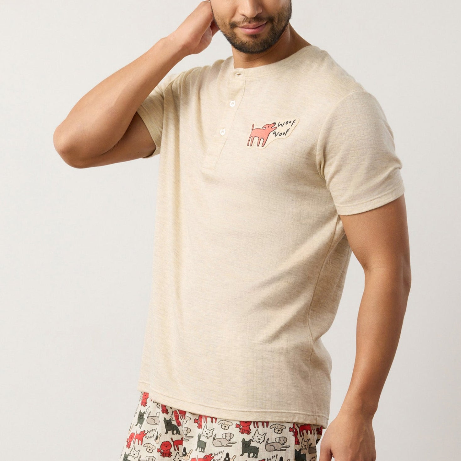 【DOLCE&GABBANA】シルク ヘンリーネック Tシャツ 半袖 メンズ 20240111-Tanitex3685.jpg?v=