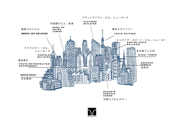 「Borderless（ボーダレス）」シリーズの新章：「イマジナリーシティ」プリント