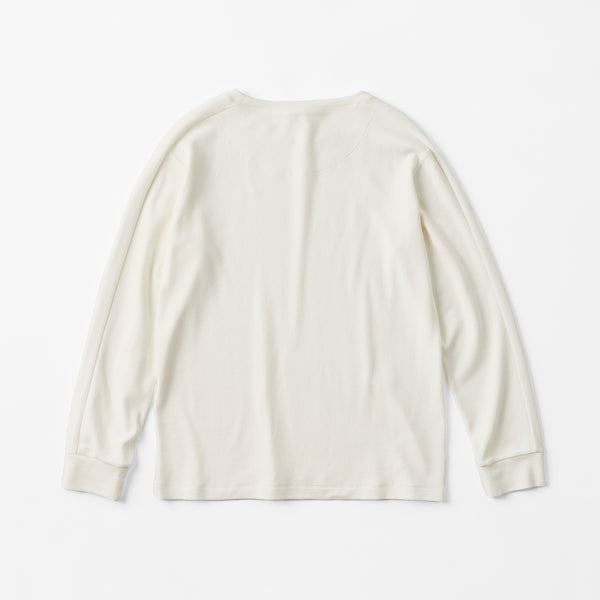 Milk Cotton メンズ R-ネック LS Tシャツ_39829_fw24