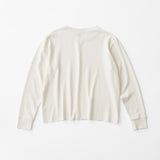 Milk Cotton レディース R-ネック LS Tシャツ_70175_fw24