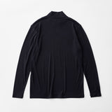 Wool Sense メンズモックネック長袖トップ_39827_fw24