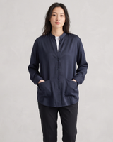 Flow Unisex Collarless Long Sleeve Shirt_39813_ss24