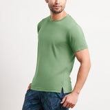 Silktouch ユニセックス・Rネック 半袖 Tシャツ_39745_ss25