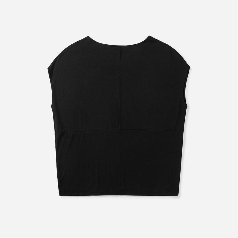 Silktouch Rネック 半袖 Tシャツ_70181_ss25