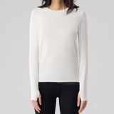 Silktouch 長袖リラックストップス_70185_fw25