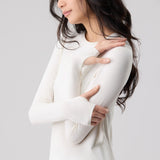 Silktouch 長袖リラックストップス_70185_fw25