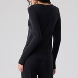 Silktouch 長袖リラックストップス_70185_fw25