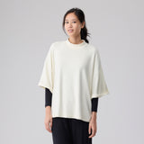 Loft モックネック七分袖トップ_70190_fw25