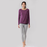 Silktouch 長袖リラックストップス_70049_fw24