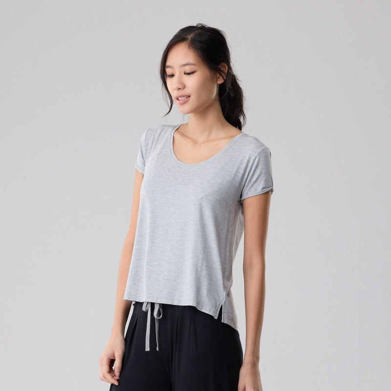 Silktouch NOS Rネック 半袖 Tシャツ_79886