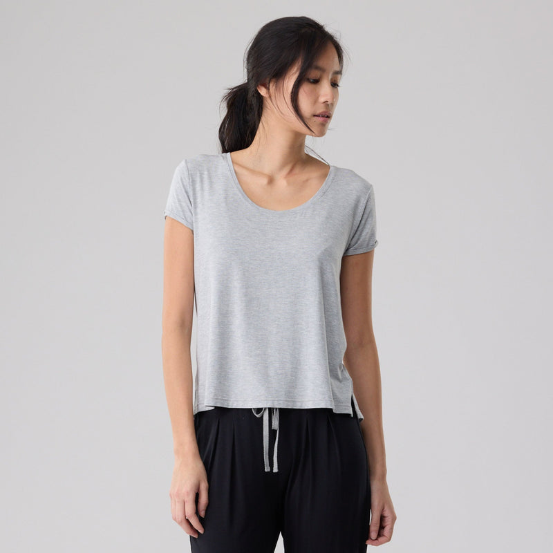 Silktouch NOS Rネック 半袖 Tシャツ_79886