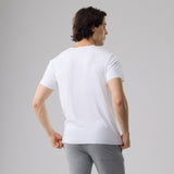 Freeform モダール Vネック半袖Tシャツ_39517