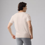 Freeform モダール Vネック半袖Tシャツ_39517