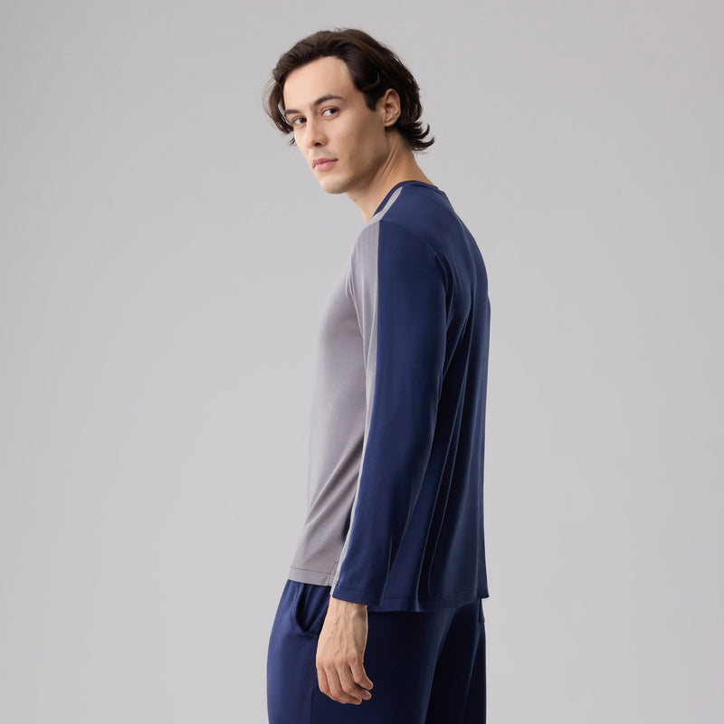 Silktouch*2 Rネック 長袖 トップ_39849_fw25