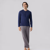 Silktouch*2 Rネック 長袖 トップ_39850_fw25