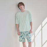 Silktouch メンズ・Rネック 半袖 Tシャツ_39873_ss26