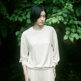 Silktouch*2 Rネック ウィメンズ長袖トップ_70197_fw26