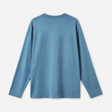 Silktouch メンズ R-ネック 長袖 Tシャツ_39562_fw26