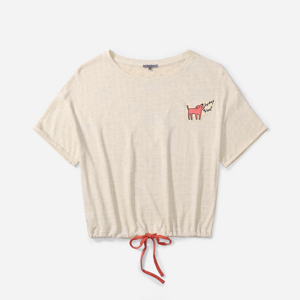 Underdog レディース・Rネック 半袖 Tシャツ_70156_ss24