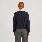 Silktouch*2 Rネック ウィメンズ長袖トップ_70197_fw26