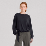 Silktouch*2 Rネック ウィメンズ長袖トップ_70197_fw26