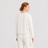 Silktouch*2 Rネック ウィメンズ長袖トップ_70197_fw26