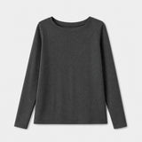 Loft Rネック長袖トップ_70200_fw26