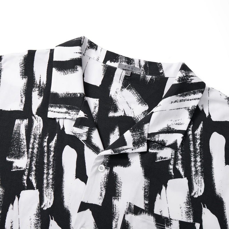 【LL】定価12,100円 ブラック＆ホワイトBlack&White 半袖シャツ Silktouch メンズ・Rネック 半袖シャツ_39874_ss26 | Tani | とろける