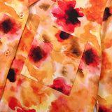 Silktouch 七分袖パジャマセット_70044/89954_ss24