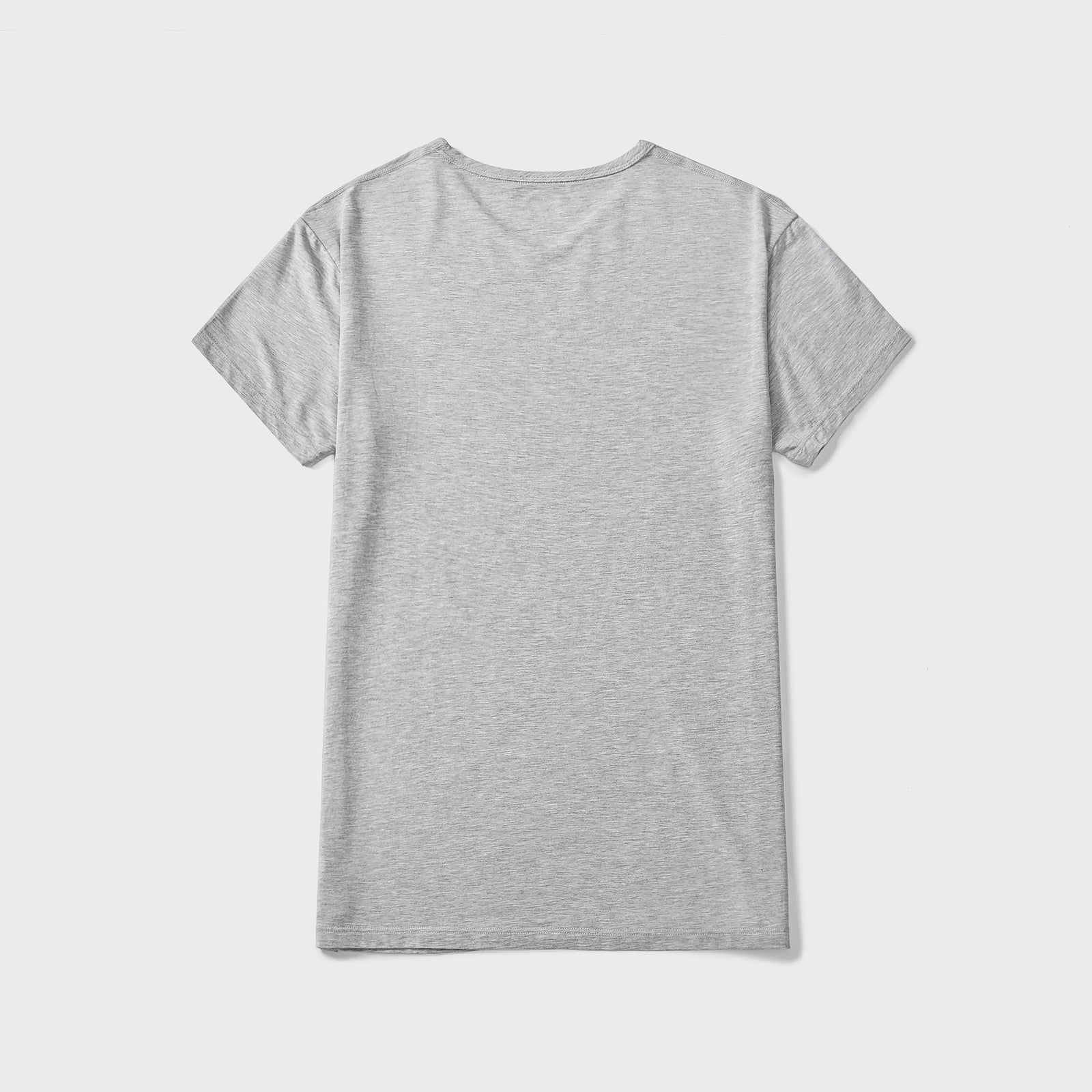 Silktouch NOS Vネック 半袖 Tシャツ_39052 | Tani | とろけるような着