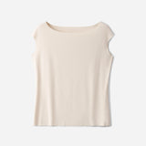 Freeform モダール ボートネックTシャツ_79842