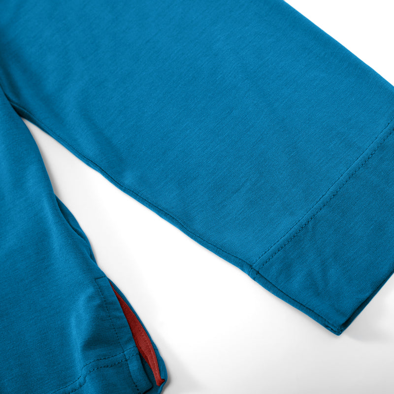 Silktouch メンズ R-ネック 長袖 Tシャツ_39562_fw25