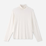 Silktouch*2 タートルネック 長袖 トップ_39622_fw26