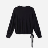 Silktouch*2 Rネック ウィメンズ長袖トップ_70197_fw26