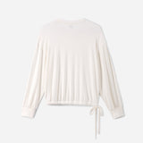 Silktouch*2 Rネック ウィメンズ長袖トップ_70197_fw26