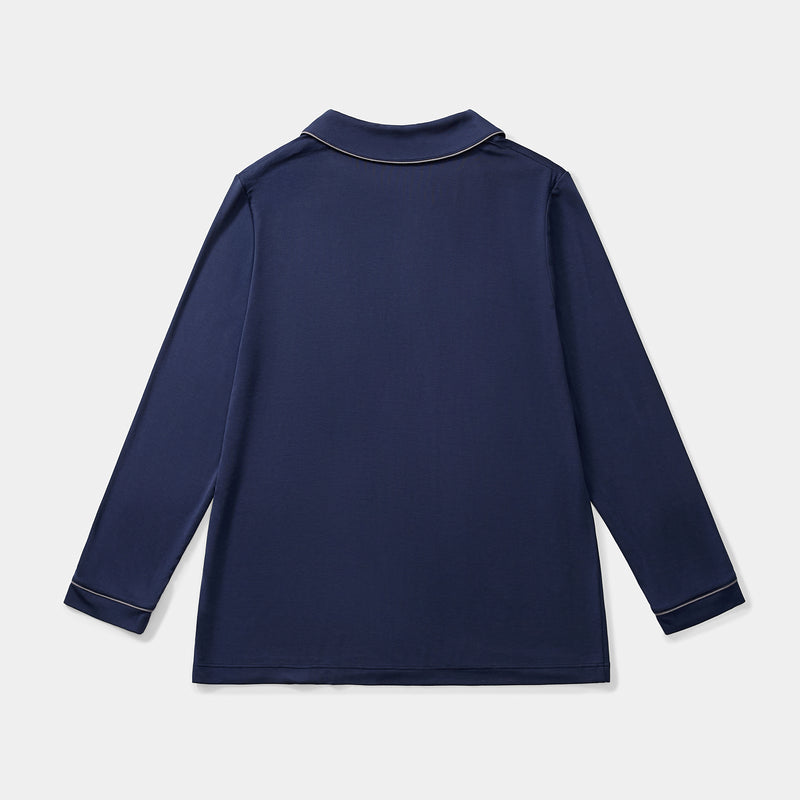 Silktouch*2 長袖パジャマセット_70191/80047_fw25