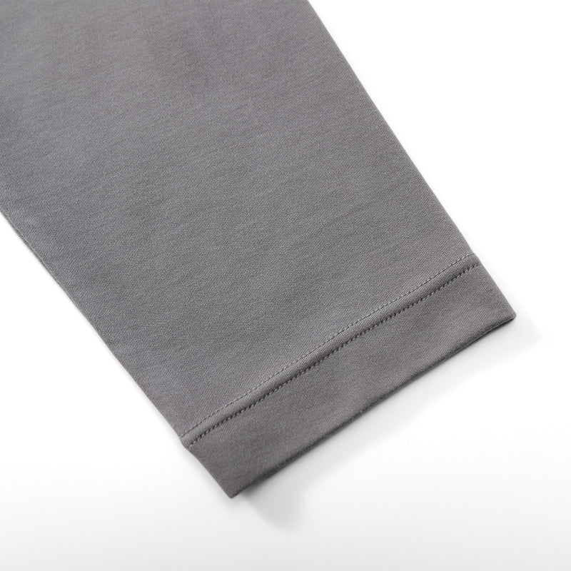 Silktouch*2 Rネック 長袖 トップ_39850_fw25