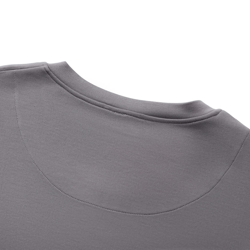 Silktouch*2 Rネック 長袖 トップ_39850_fw25