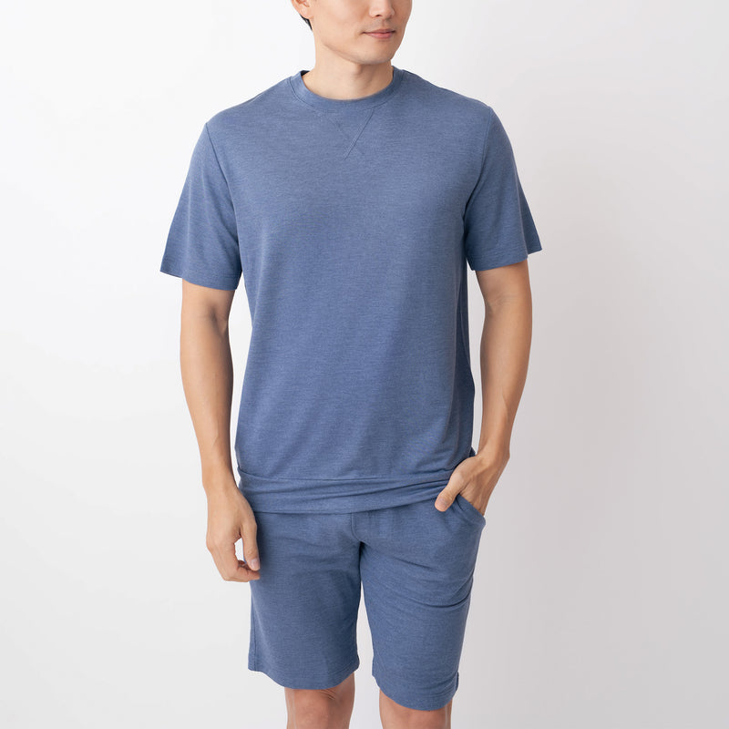 Eco Color メンズ・Rネック 半袖 Tシャツ 39845 SS25