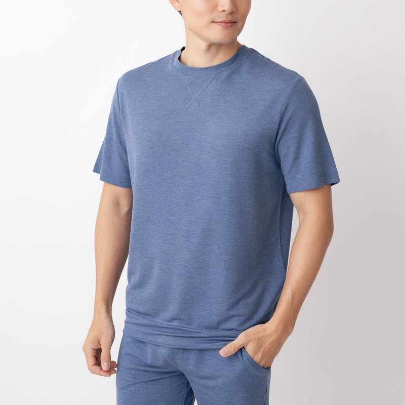 Eco Color メンズ・Rネック 半袖 Tシャツ 39845 SS25