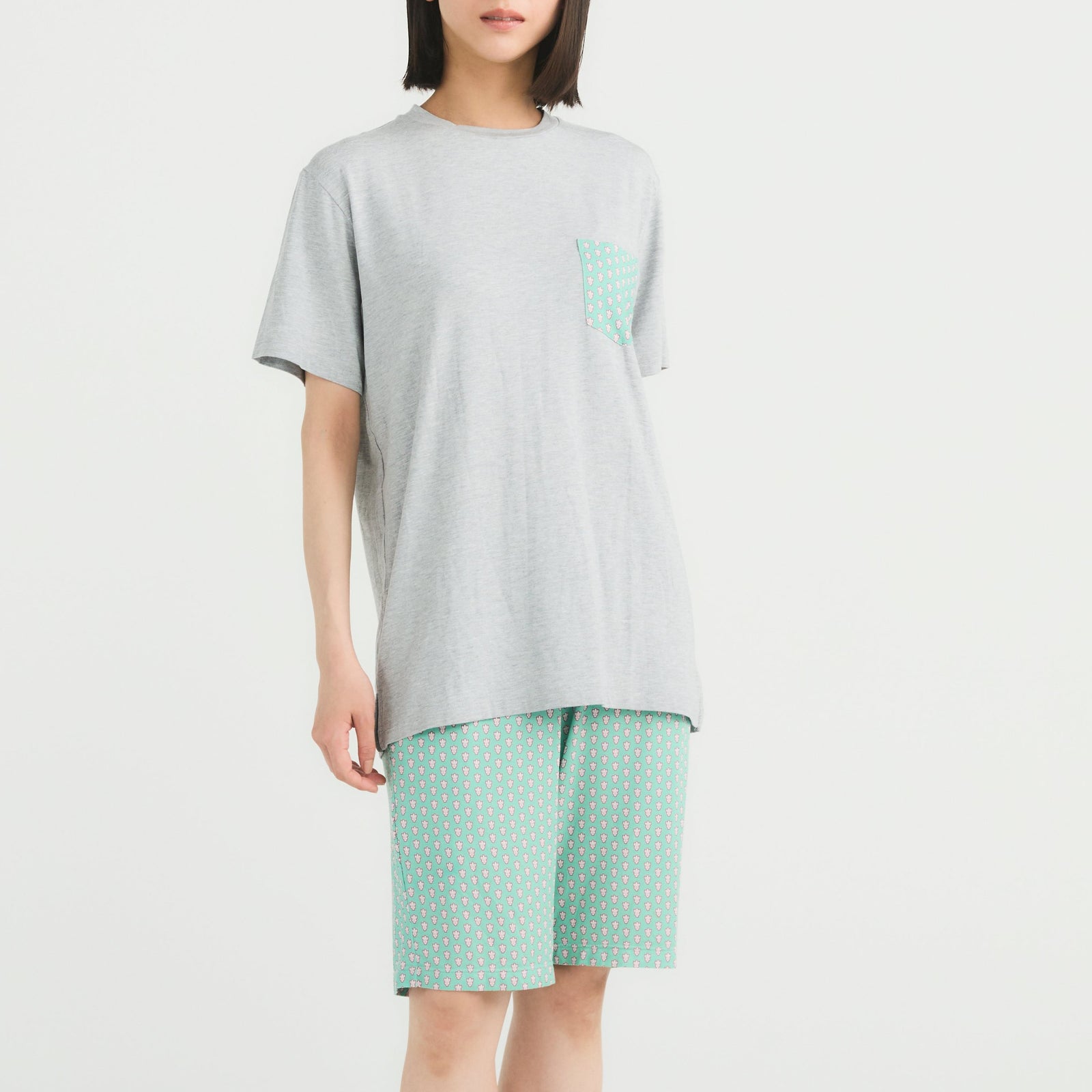 メルメル坊やさん専用24ssRANDY マッスルパンツ オートミール　サイズ2 Souleiado by Tani ラウンジショートパンツ_29667 | Tani