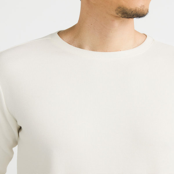 Milk Cotton メンズ R-ネック LS Tシャツ_39829_fw24