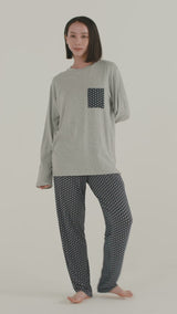 Souleiado by Tani Unisex R-ネック 長袖 Tシャツ_39839