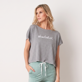 Green キャップスリーブ Tシャツ_79893