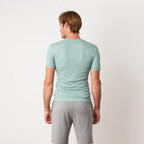 Green V-ネック Tシャツ_39594