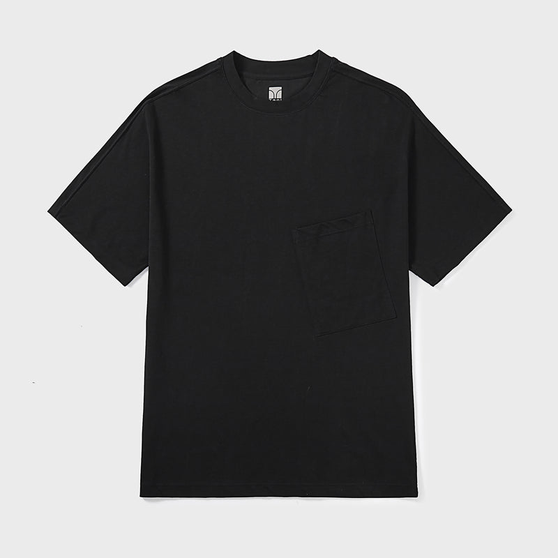 Cool Cotton Rネック半袖Ｔシャツ 胸ポケット付き_32641